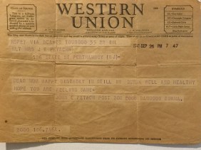 western union to Petach's mom