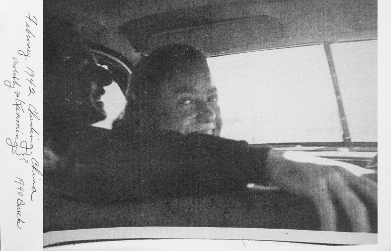 February 1942 China in a 1940 Buick